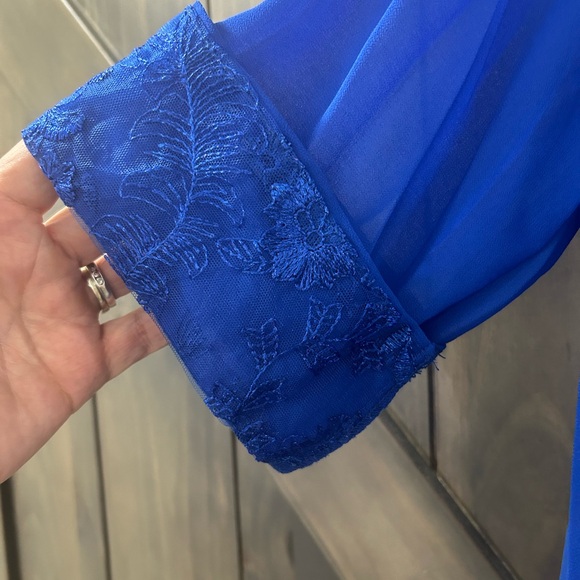 Beautiful georgette 3 piece pant suit - Picture 2 of 4